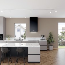 Seinäliesituuletin 60cm musta|Swedluxury SEMPRE LYX|Premium Line