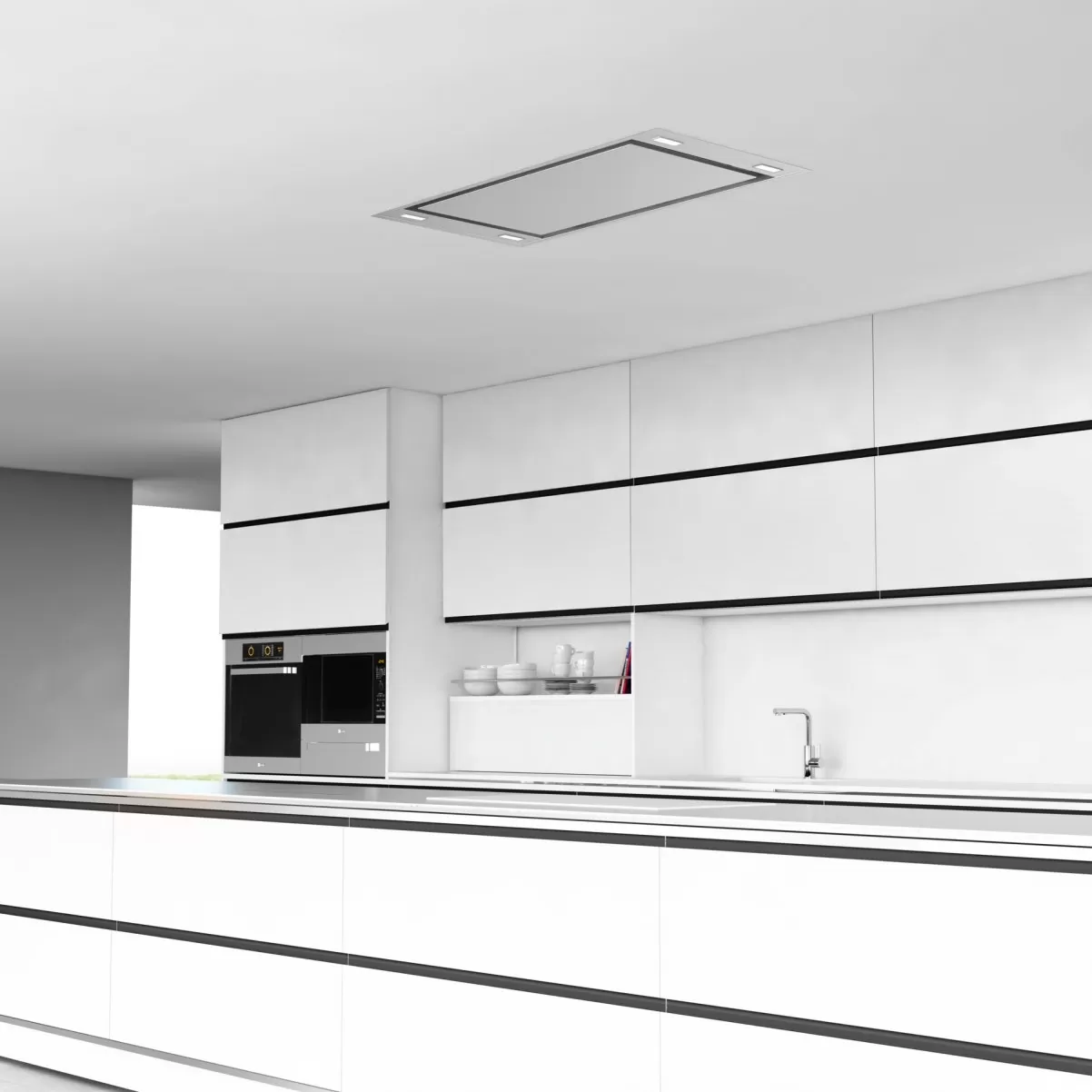 Kattoliesituuletin ruostumaton teräs|Swedluxury KAPPA κ|Premium Line