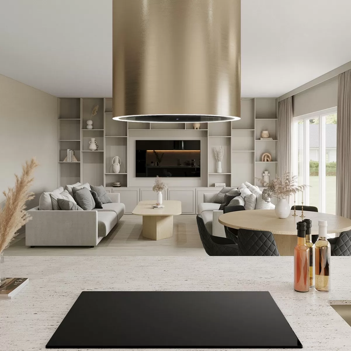 Saarekeliesituuletin kulta /messinki| Swedluxury  MONARC|Premium line