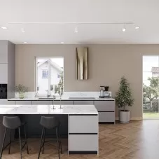 Pyöreä seinäliesituuletin kulta /messinki|Swedluxury HARMONY|Design line