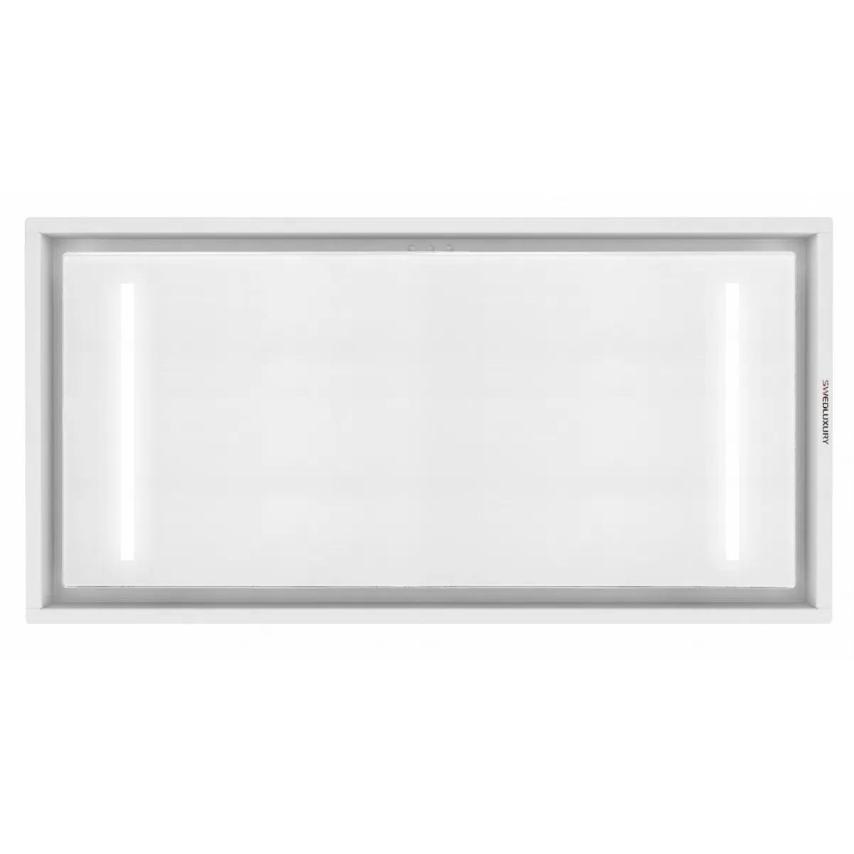 Premium line Swedluxury ALFA α kattoliesituuletin valkoinen - valkoisella lasilla