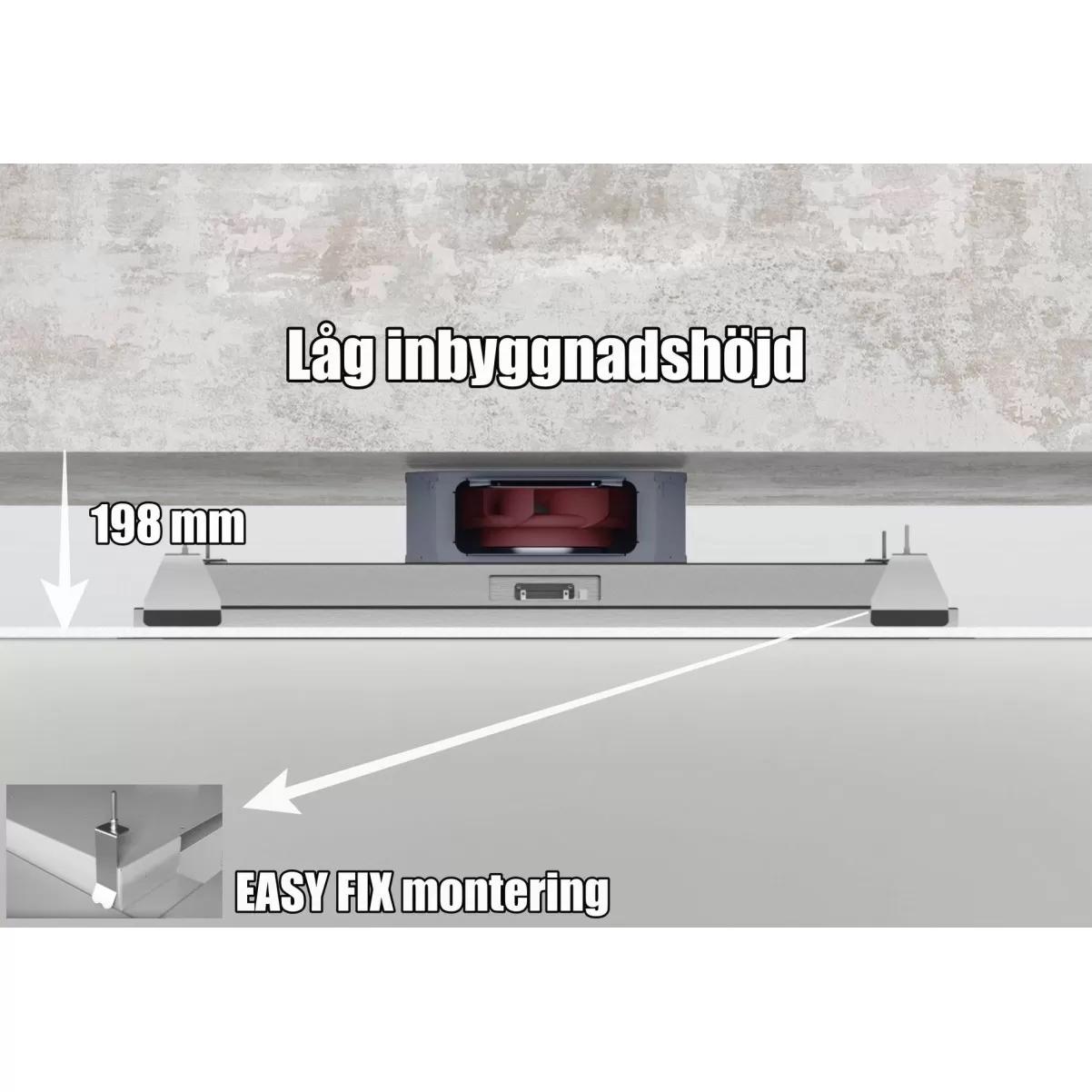 Kattoliesituuletin valkoinen - valkoisella lasilla|Swedluxury BETA β|Premium Line