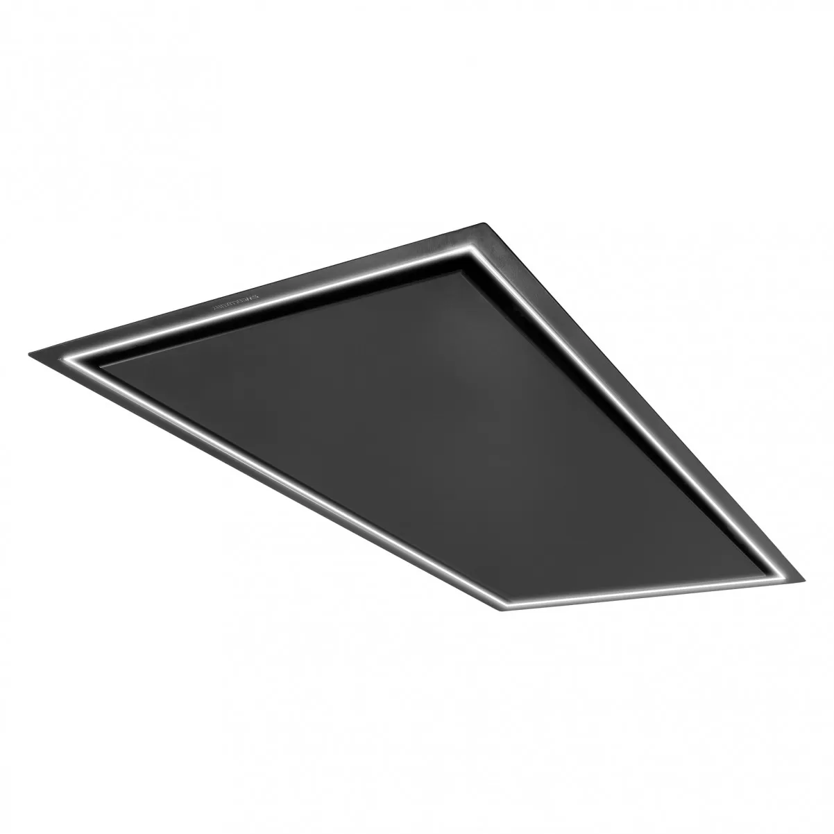 Kattoliesituuletin mattamusta|lineaarinen LED-valaistus|Swedluxury Pure|Premium Line