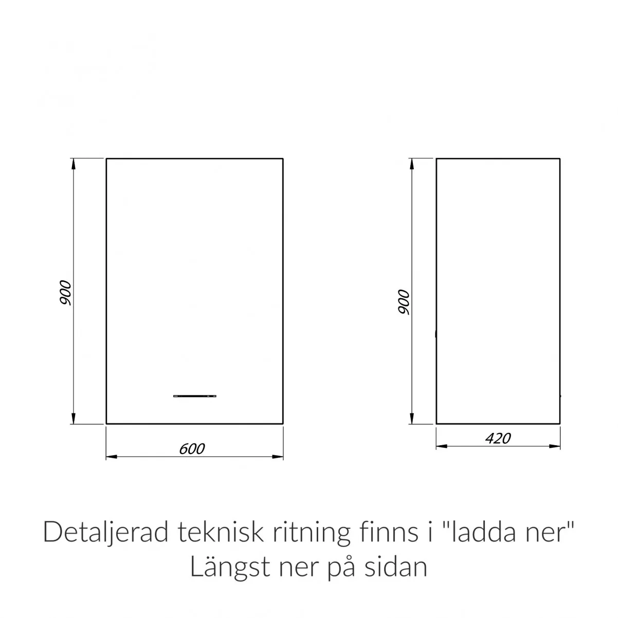 Seinäliesituuletin 60cm musta|Swedluxury SEMPRE LYX|Premium Line