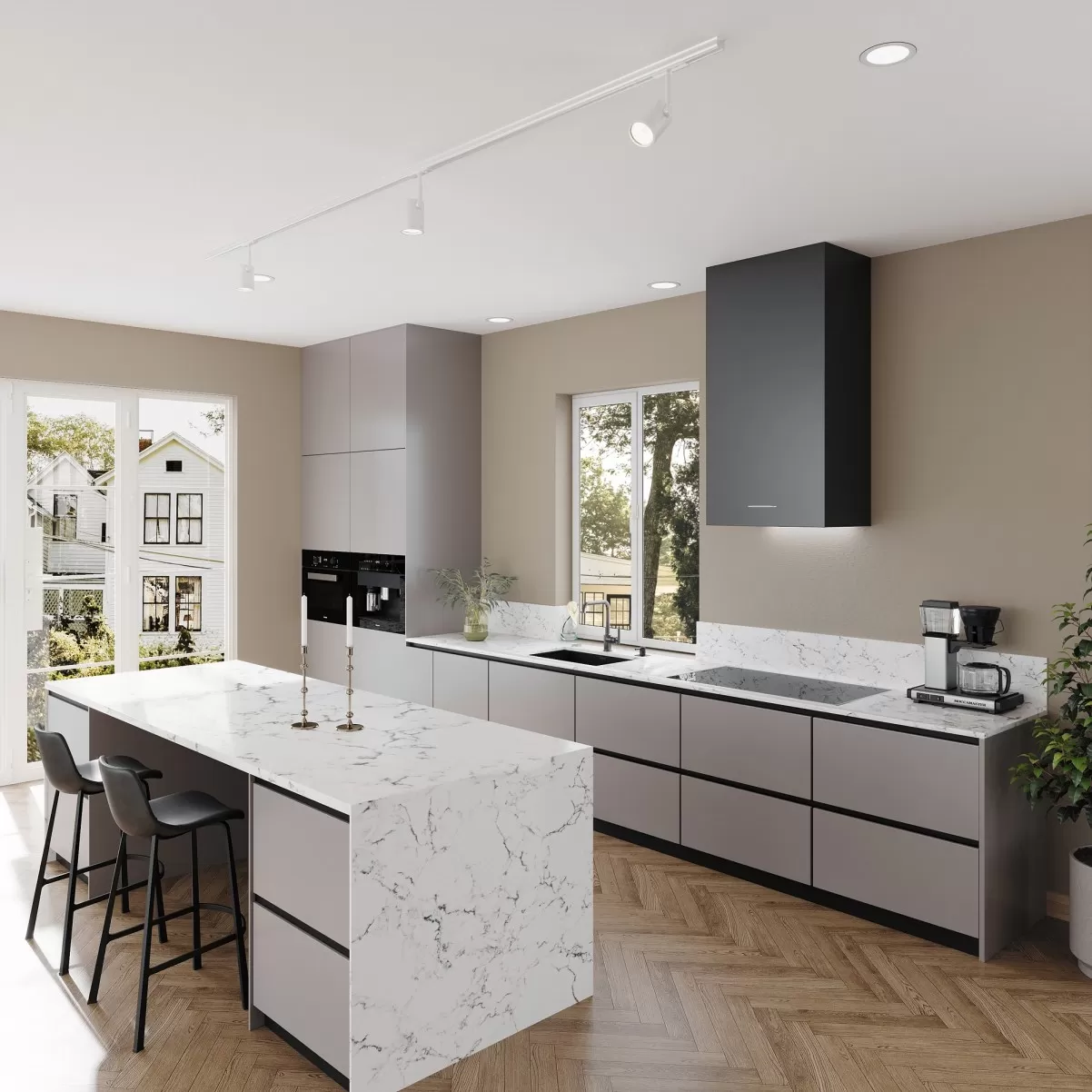 Seinäliesituuletin 60cm musta|Swedluxury SEMPRE LYX|Premium Line