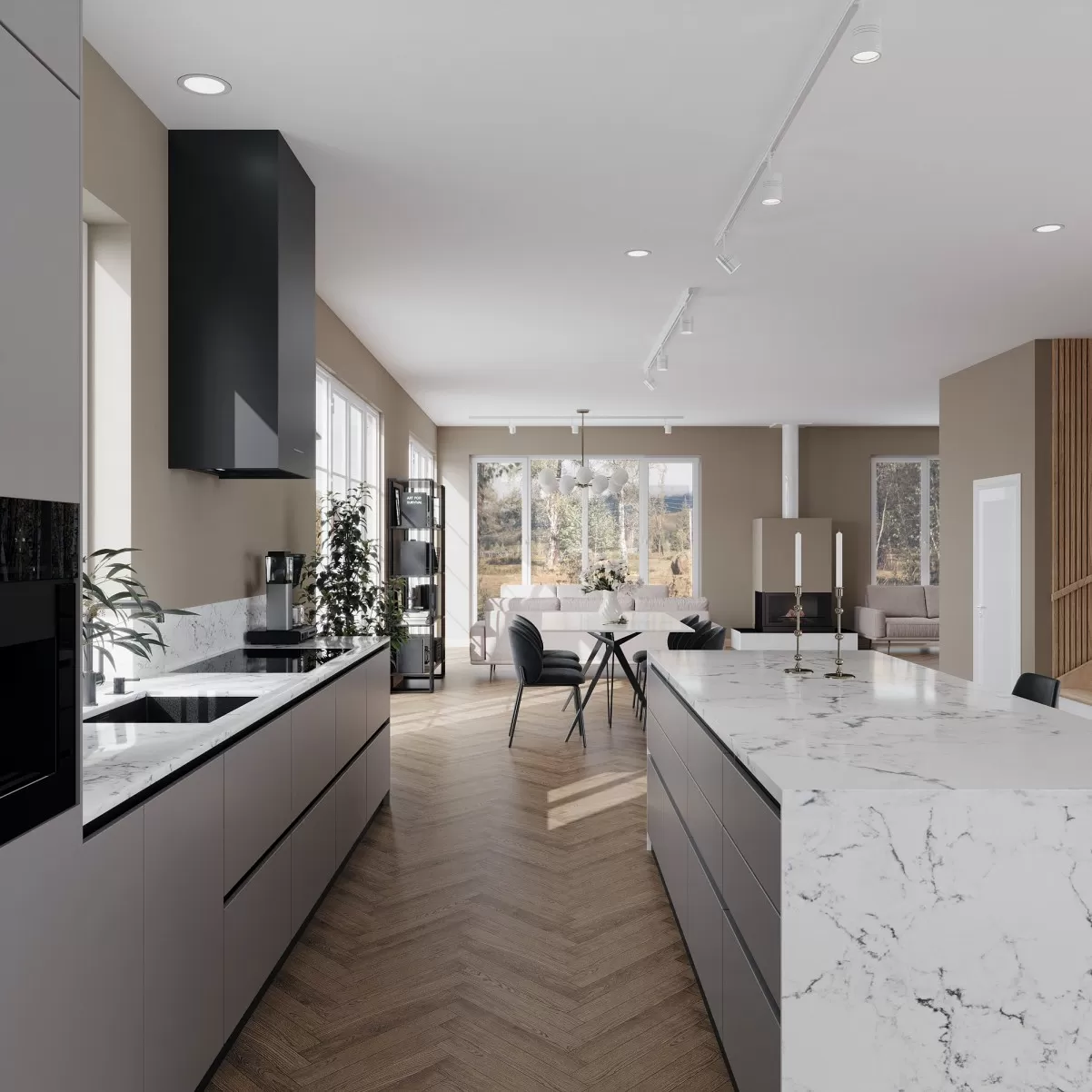 Seinäliesituuletin 60cm musta|Swedluxury SEMPRE LYX|Premium Line